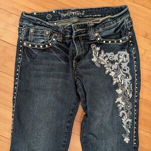 Y2K Bedazzled Jeans !!